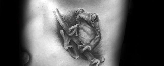 50 Tree Frog Tattoo Designs For Men – Amphibian Ink Ideas