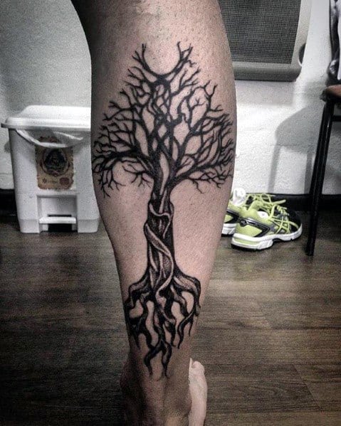 Tree Leg Guys Tattoo Designs
