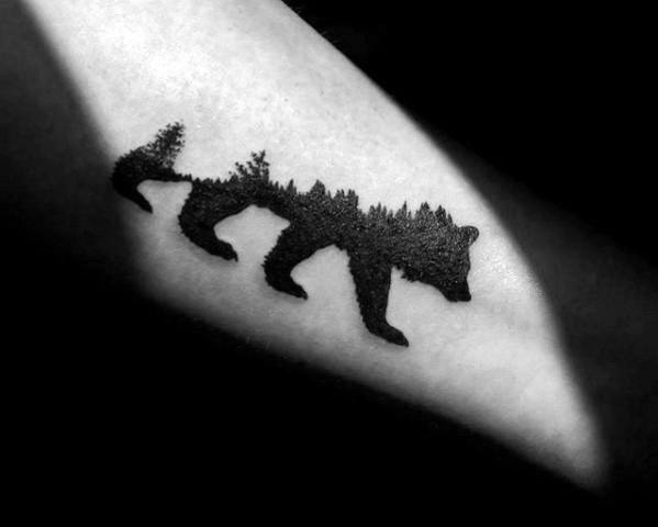 Tree Line Tattoo Inspiration For Men