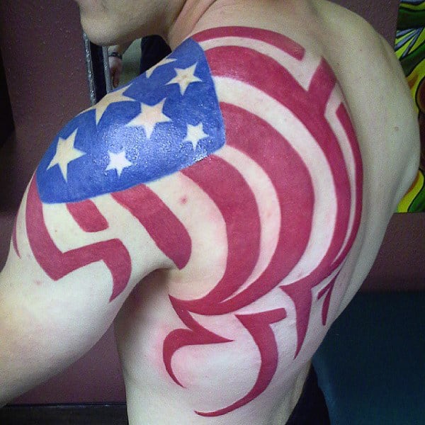 patriotic tribal tattoos