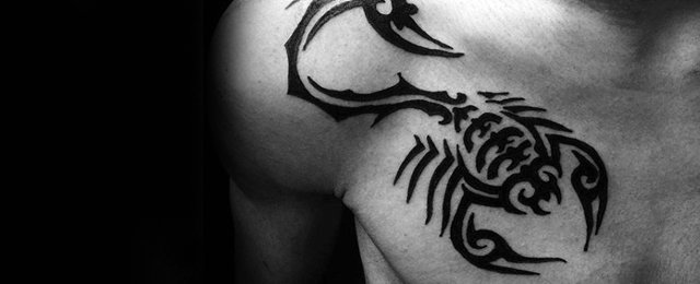 50 Tribal Scorpion Tattoo Designs For Men - Manly Ink Ideas