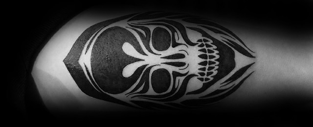 Diy Tribal Totem Full Arm Temporary Tattoo Sleeve For Men Women Adult Maori Skull  Tattoos Stickerblack Fake Tatoos Makeup Tools  Amazoncomau Beauty