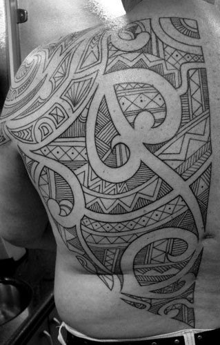 Tribal Tattoos For Mens Back