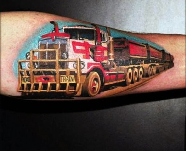 Truck Tattoos For Men