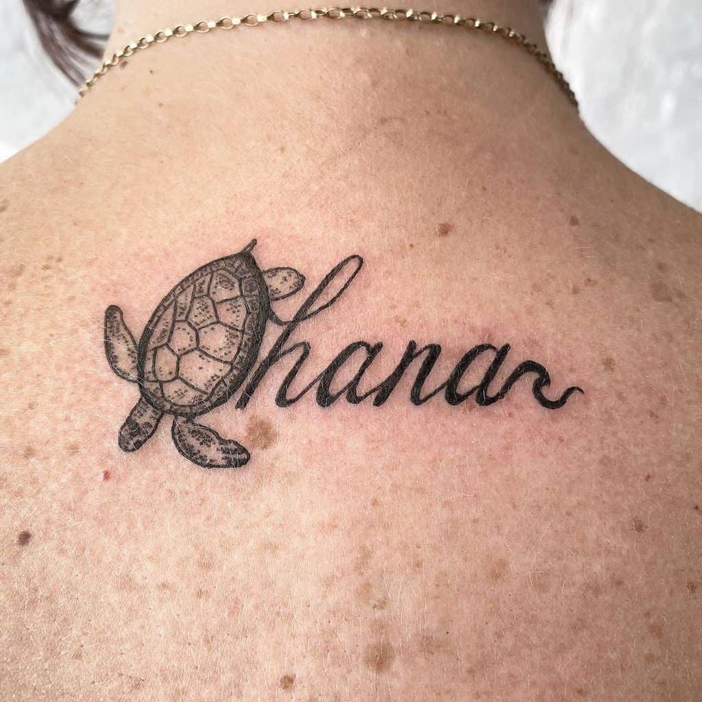 Turtle Ohana Tattoo