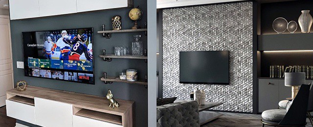 Top 70 Best Tv Wall Ideas Living Room, Tv Wall Basement Ideas