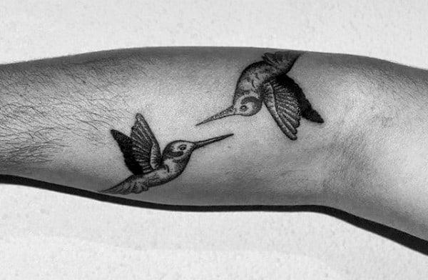 80 Hummingbird Tattoo Designs For Men - Winged Ink Ideas