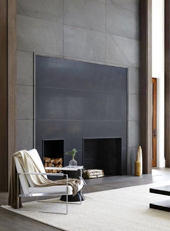 Ultra Modern Fireplace Ideas