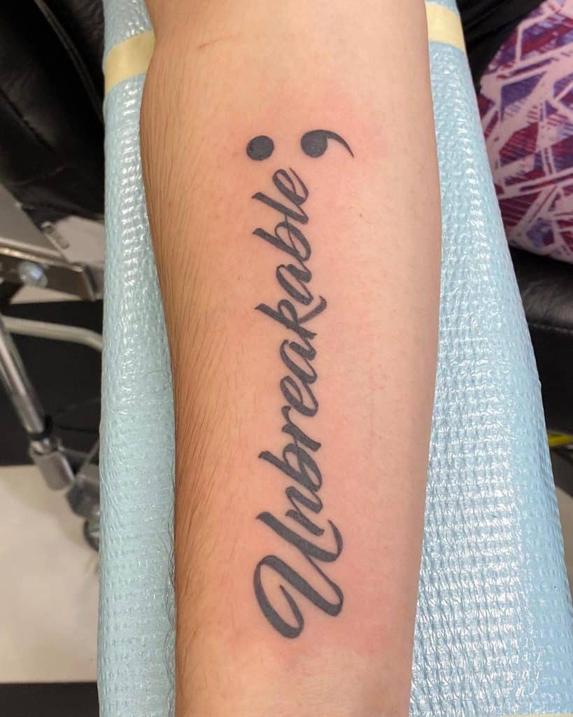 Top 57 Best Semicolon Tattoo Ideas [2021 Inspiration Guide]