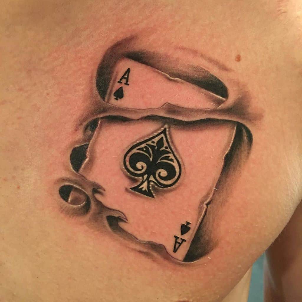 10 Powerful Ace Of Spade Tattoos  Tattoodo