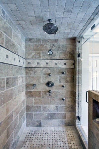 Unique Bathroom Shower Tile