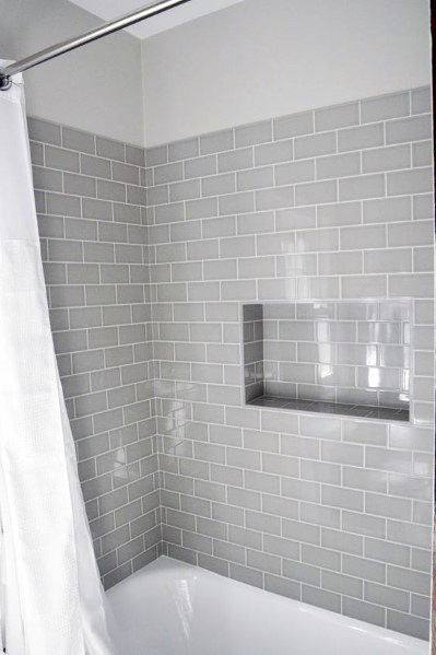 Top 60 Best Bathtub Tile Ideas Wall, Images Of Tiled Bathtubs