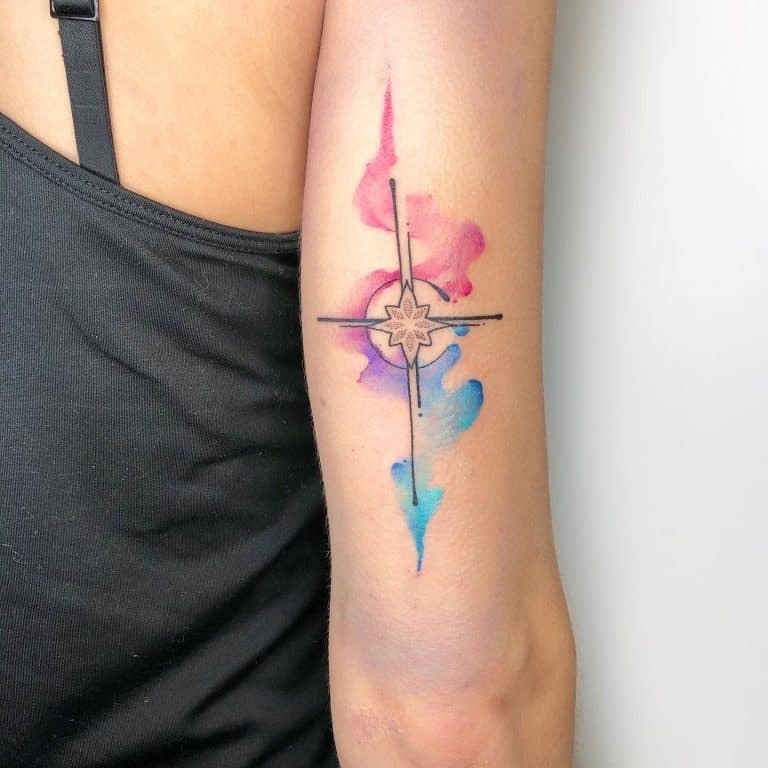 colorcross tatoos for women
