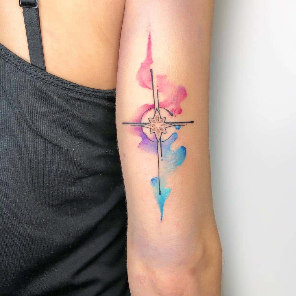 unique cross tattoos for women shennakiart