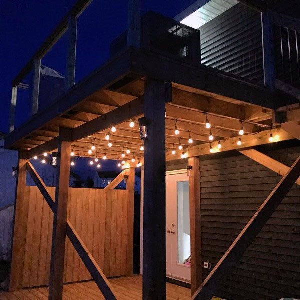 Top 60 Best Deck Lighting Ideas Outdoor Illumination