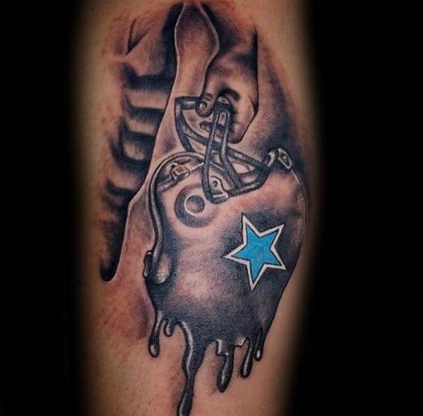Unique Guys Dallas Cowboys Arm Tattoos