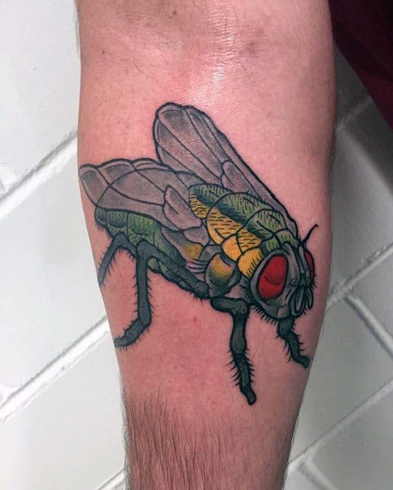Unique Mens Fly Tattoos