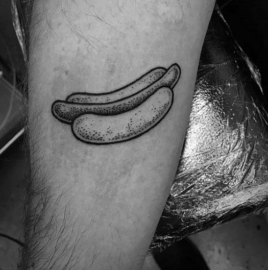 hot dogs cross face tattooTikTok Search