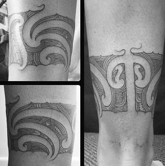 Unique Mens Small Tribal Ankle Band Tattoos