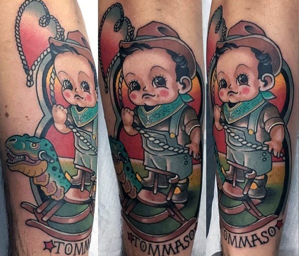 Unique Rodeo Tattoos For Men