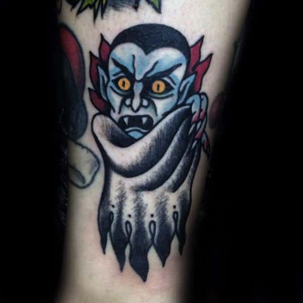 vampire #tattoo #tattooart #canada🇨🇦 #custom @darkartstattooguelph |  Instagram