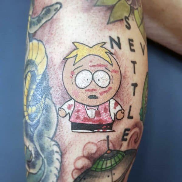 Unique South Park Tattoos For Men
