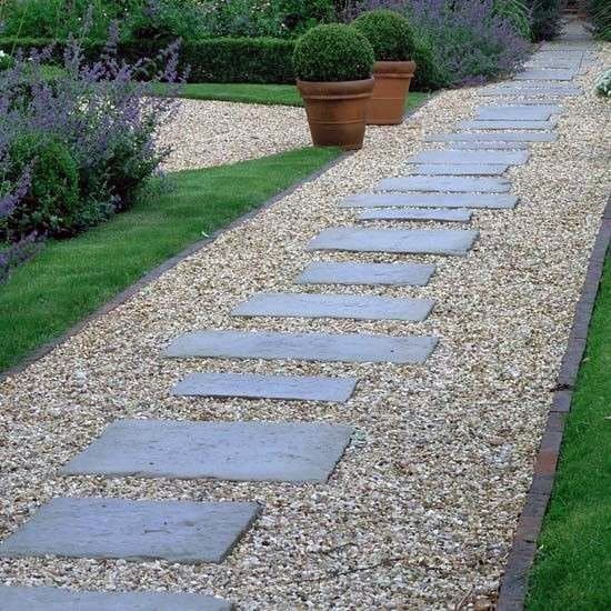 Unique Stone Walkway Home Ideas