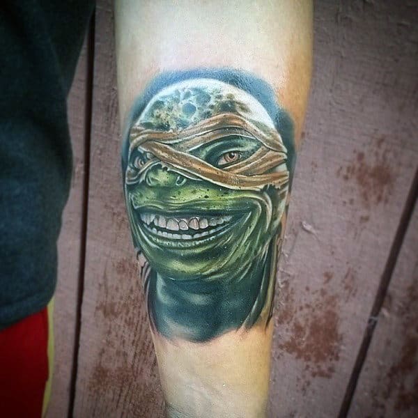 Pin by Isaac Mora on 80s  Ninja turtle tattoos Aesthetic tattoo Cartoon  tattoos