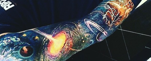 75 Universe Tattoo Designs For Men – Matter And Space