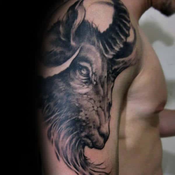 100 Goat Tattoo Designs for Men [2023 Inspiration Guide]
