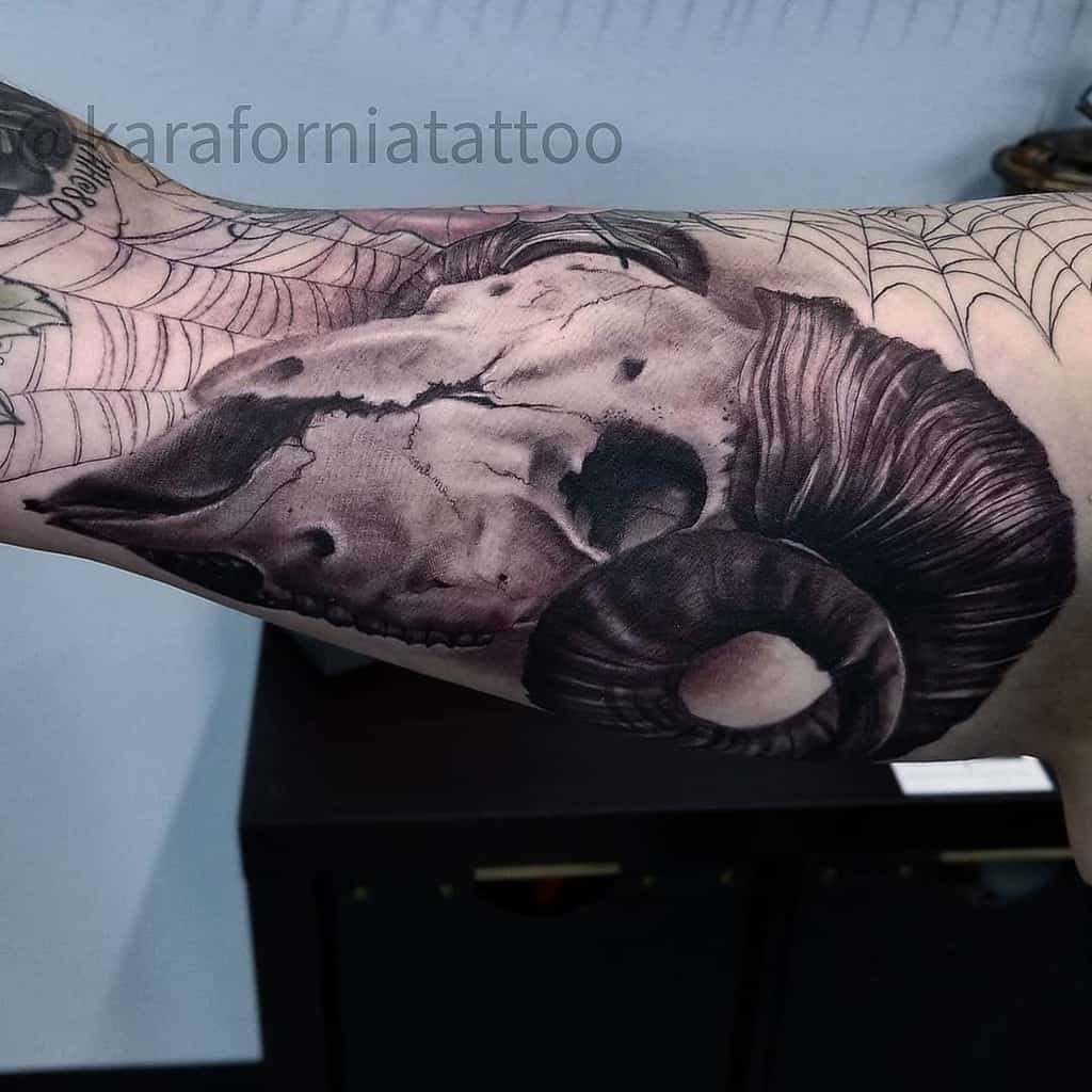 Top 59 Best Ram Skull Tattoo Ideas 2021 Inspiration Guide 