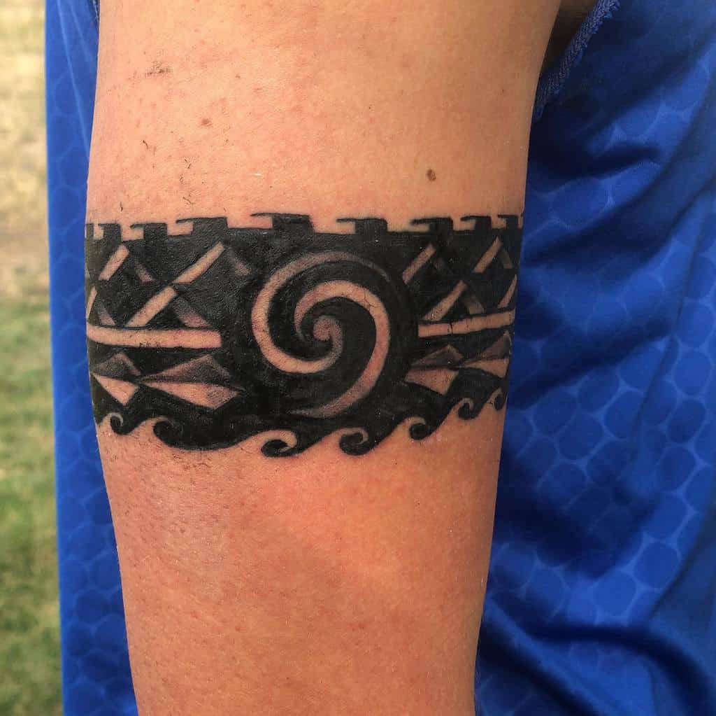upper arm simple tribal tattoos carsonlittlepage