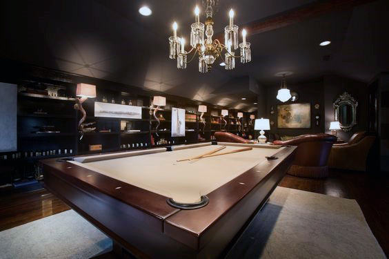 Upscale Mens Luxury Game Room Design Inspiration