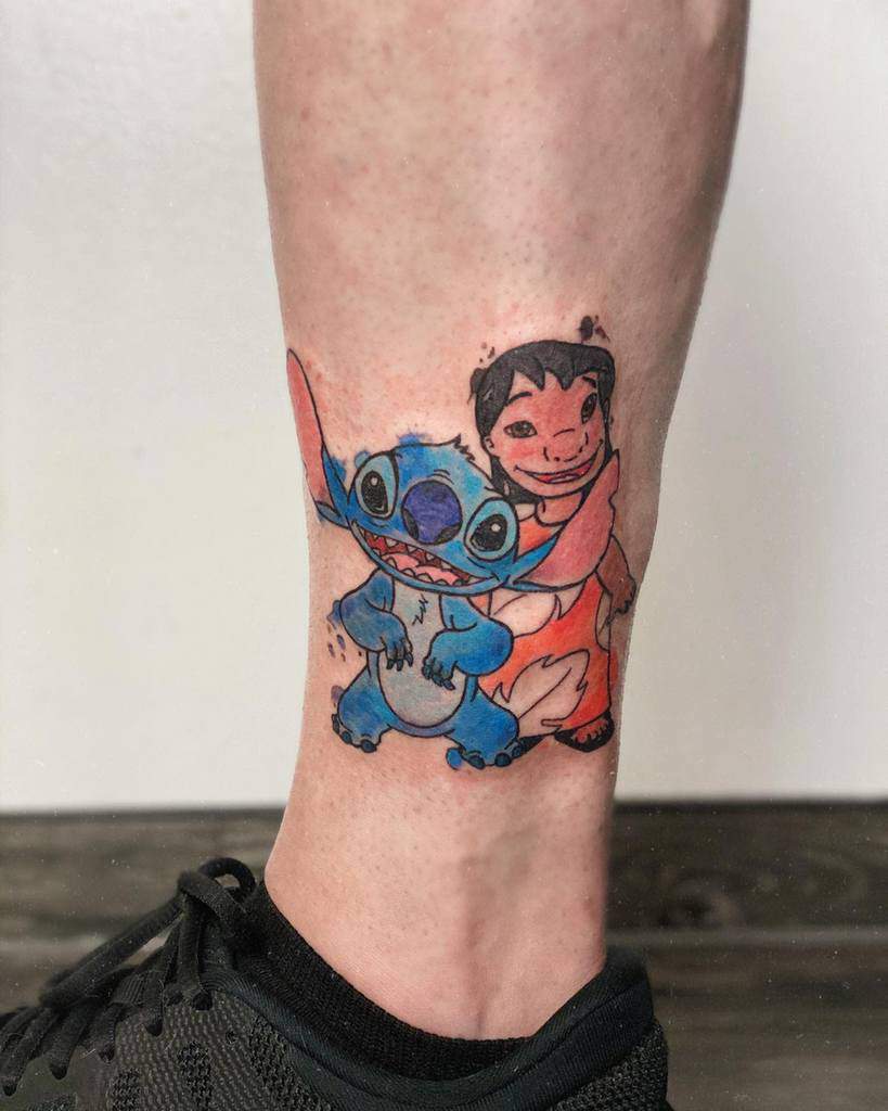20 Stitch Tattoos Displaying the Lovable Nature of Disney Character  100  Tattoos