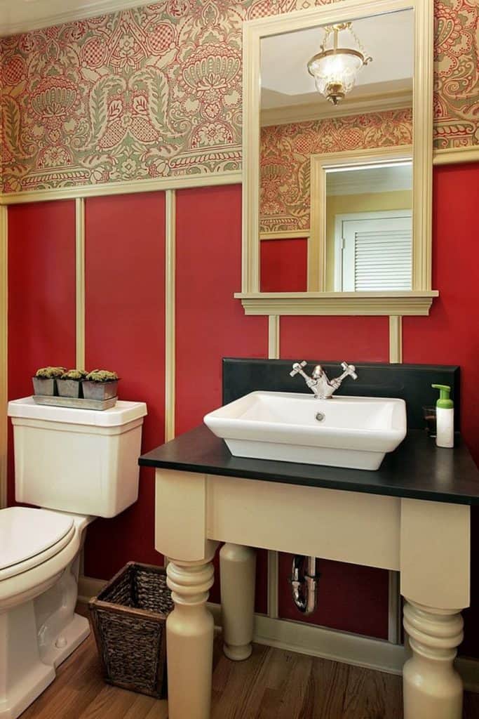 70 Inspiring and Creative Bathroom Wallpaper Ideas in 2024