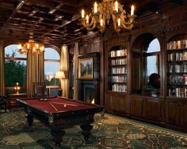 library billiard room