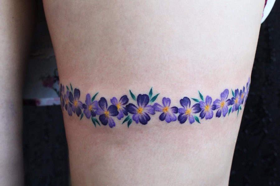 65 Violet Tattoo Ideas