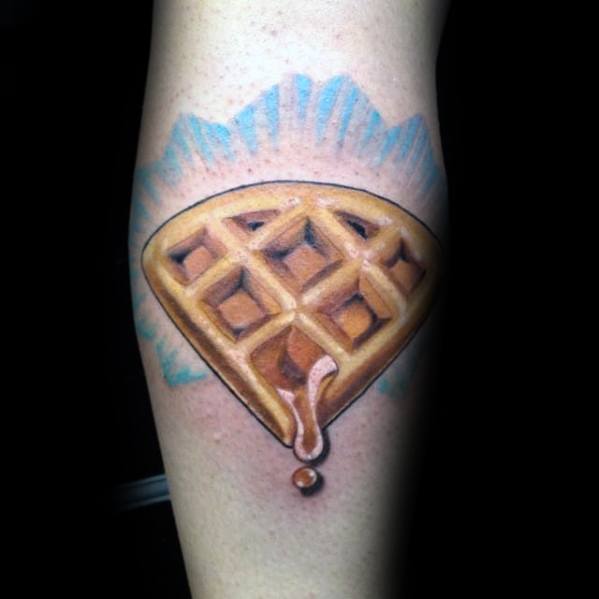 recursion Waffle House tattoo  now thats commitment