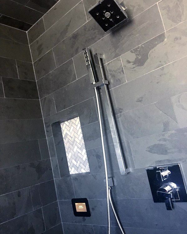 limewash concrete shower 