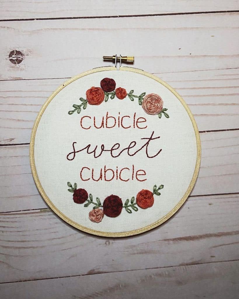 Wall Hangings Cubicle Decor Meganlynnstitches