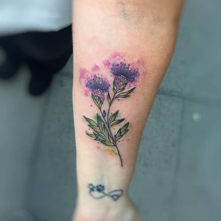 65 Astonishing Thistle Tattoo Ideas