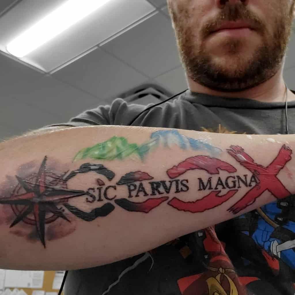 Top 101 Best Sic Parvis Magna Tattoo Ideas  2021 Inspiration Guide