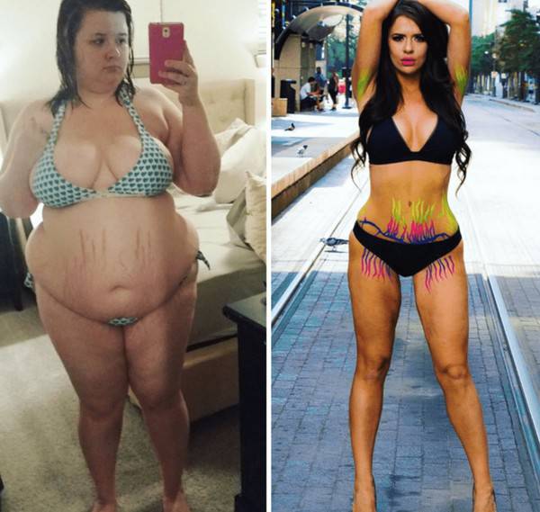 20 Incredible Before and After Weight Loss Pics