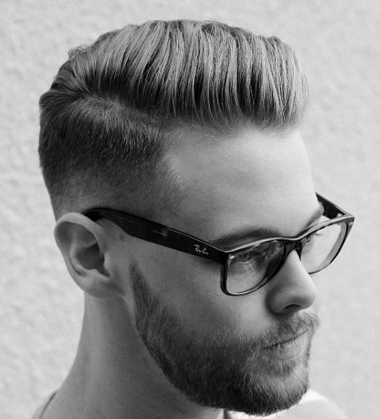 Well Groomed Mens Comb Over Hair Cut