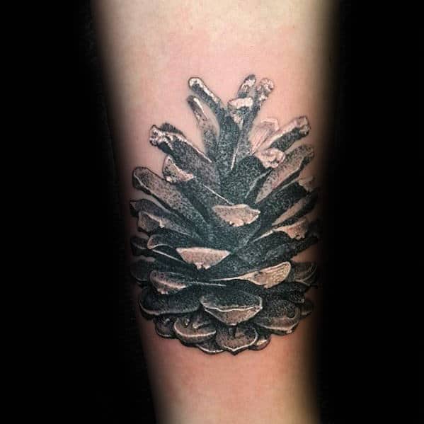 Pinecone Temporary Tattoo  NatureTats