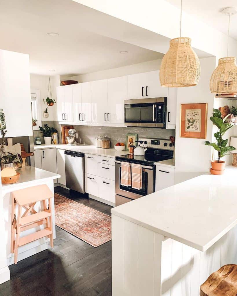white kitchen countertop ideas intentionalspace