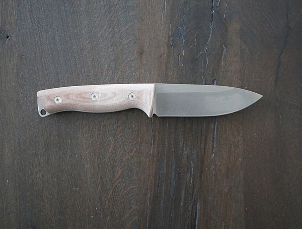 White River Knife And Tool Ursus 45 Front Of Knife