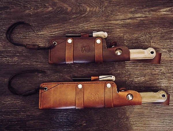 White River Knives Firecraft Leather Shealths