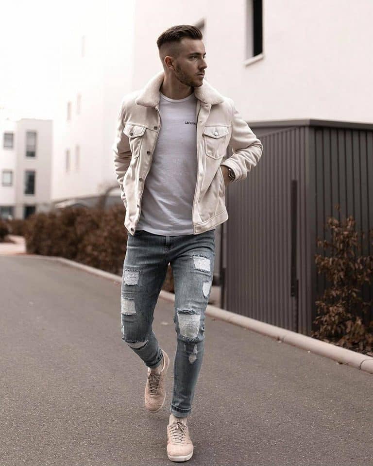 53 Best Men’s Denim Jacket Outfits [2024 Style Guide]