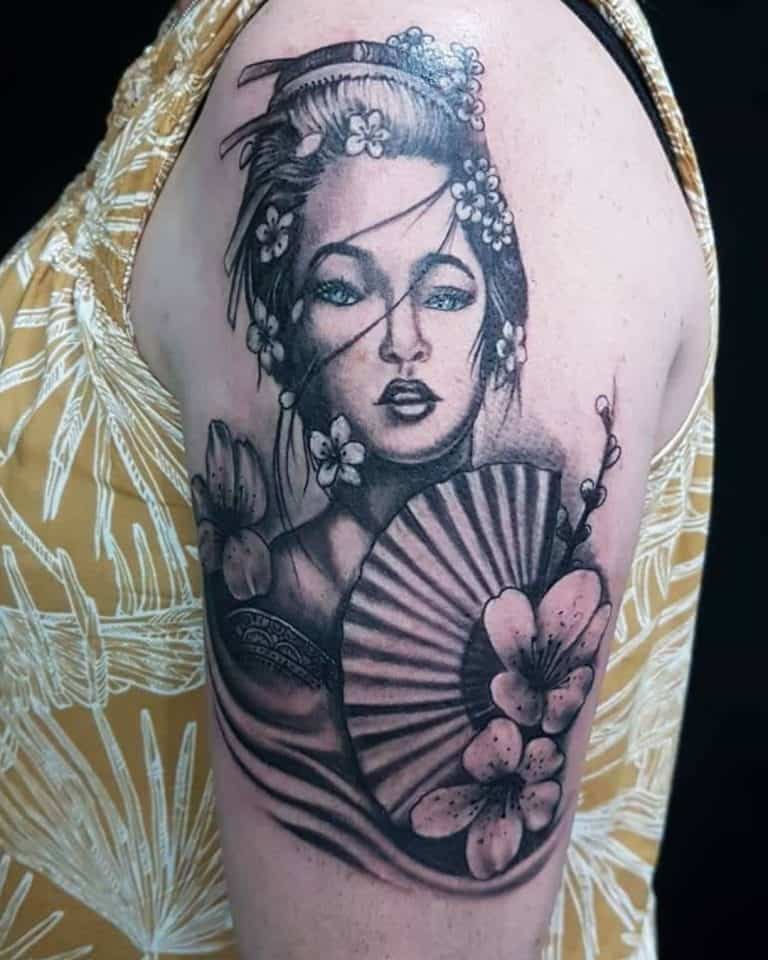 109 Best Geisha Tattoos 2024 Inspiration Guide 